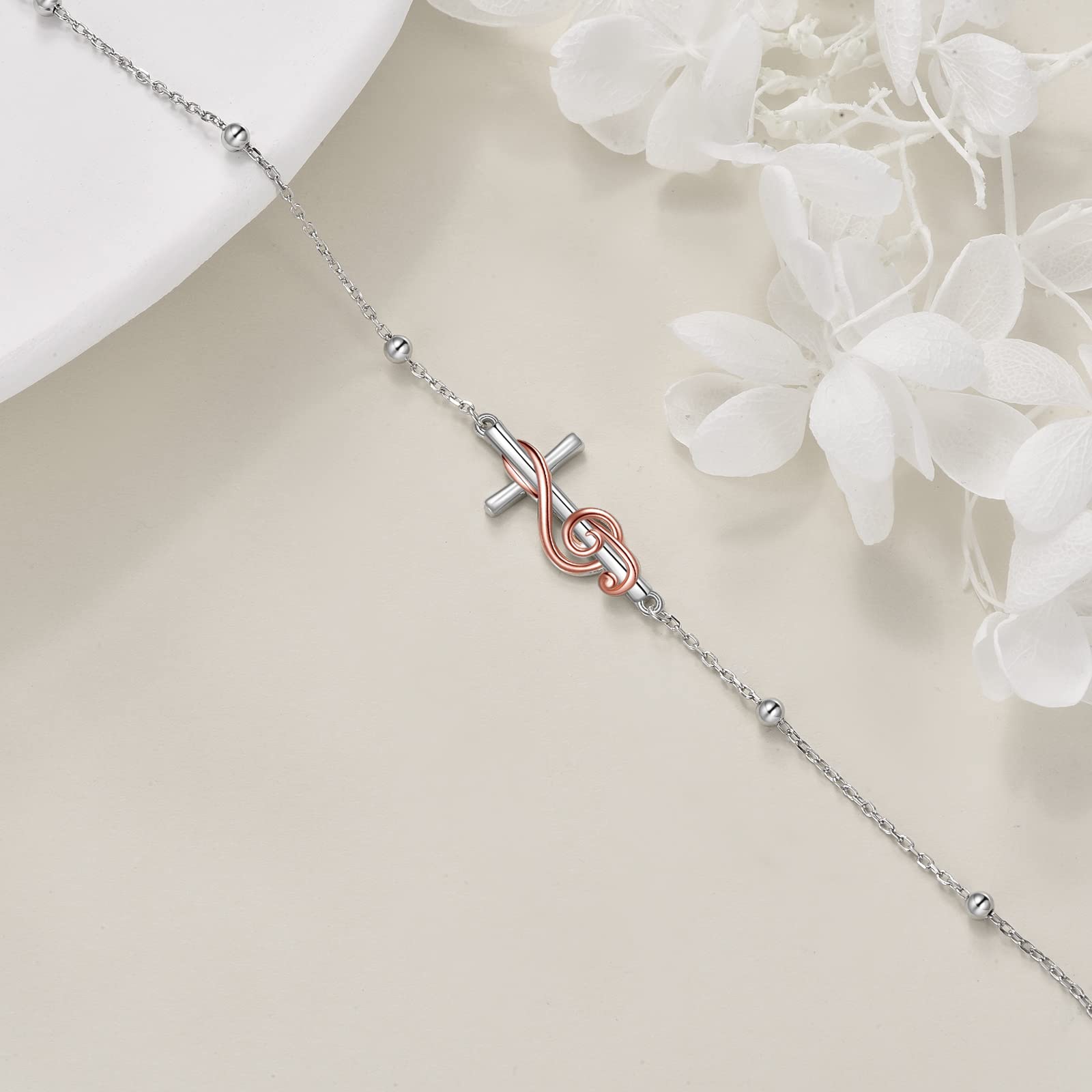 MONGAS Nature Jewelry Women Sterling Silver Mountain/Hummingbird/Duck/Compass Bracelet Graduation Gifts for Women - Image 5