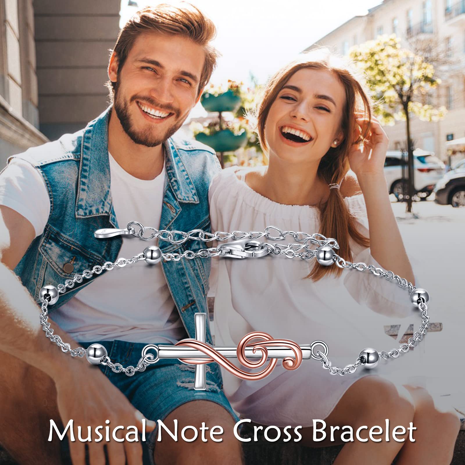 MONGAS Nature Jewelry Women Sterling Silver Mountain/Hummingbird/Duck/Compass Bracelet Graduation Gifts for Women - Image 6